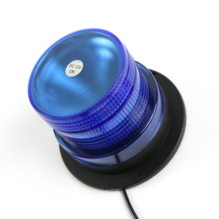 Blauw Zwaailicht LED Stroboscoop Noodverlichting met Magneet - VCTparts.nl