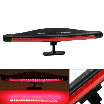 Extra Derde Remlicht Staart Spoiler Stoplicht Rood 2W 12V 28LED Verstelbaar Waarschuwingslamp - VCTparts.nl