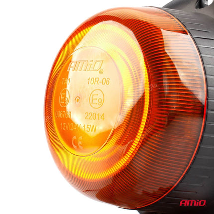 AMiO Stroboscoop Zwaailicht Waarschuwingslamp W213B 12/24V IP56 Oranje R65 R10 - VCTparts.nl