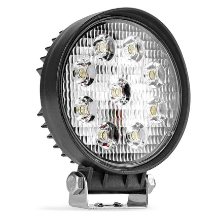 AMiO Krachtige Werklamp AWL04 9 LED FLOOD 9-60V Verstraler Spot Robuust Offroad - VCTparts.nl