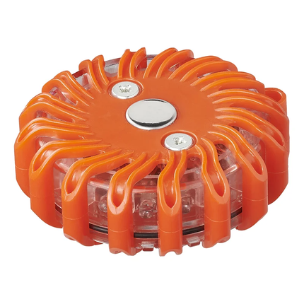 ProPlus Magnetische Waarschuwings-disk 16LED Oranje - VCTparts.nl