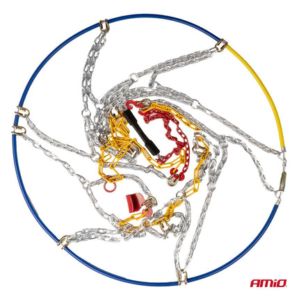 AMiO Sneeuw Kettingen Gehard Staal 12 mm KN-70 tot 1800 kg - VCTparts.nl