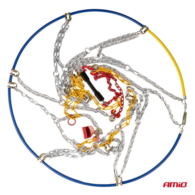 AMiO Sneeuw Kettingen Gehard Staal 12 mm KN-60 tot 1800 kg - VCTparts.nl
