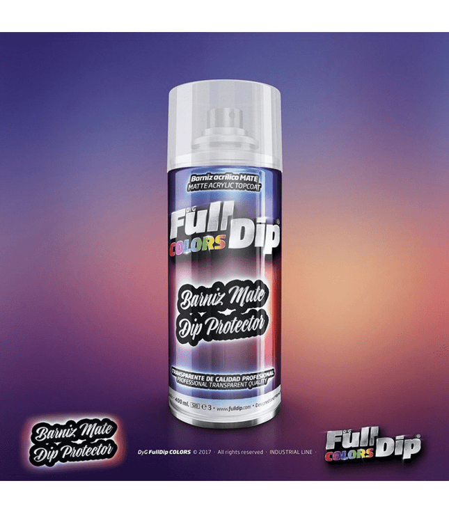 FullDip Matte Acrylvernis Bescherming 400ml Spuitbus Spray - Warmtebestendige Mat Lak - VCTparts.nl