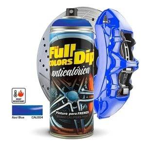 Fulldip Spray Dose Croches aus hitzebeständigen Sprühfarbe 400 ml Spray Can - glänzend blau [Flüssigbeschichtung]