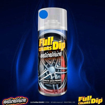 Fulldip Spray Dose Croches aus hitzebeständigen Sprühfarbe 400 ml Spray Can - glänzend blau [Flüssigbeschichtung]