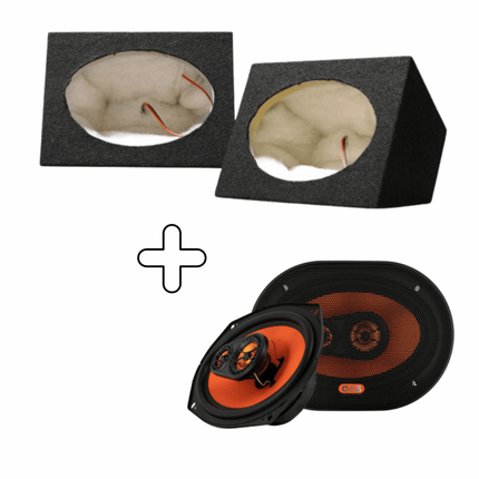 Gas Audio Power Gas 6x9 Auto Speaker voor Helder Geluid en Krachtige Audio Set B-box69 + Mad X1-694 - VCTparts.nl