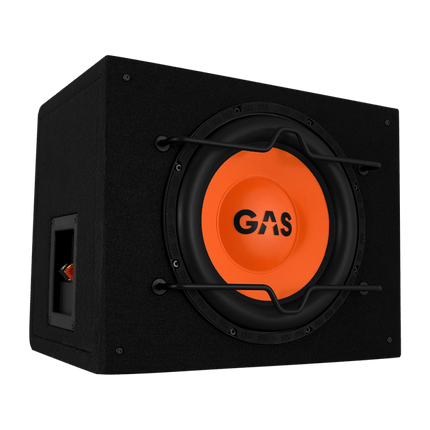 Gas Audio Power Gas Mad Level 1 Loaded Enclosure 10" voor Auto Geluidssystemen en Hoogwaardige Geluidskwaliteit - VCTparts.nl