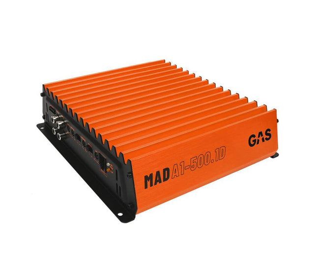 Gas Audio Power Gas Mad Level 1 Mono Amplifier voor Auto Geluidssystemen en Hoogwaardige Geluidskwaliteit - VCTparts.nl