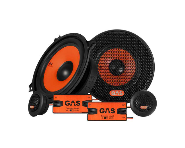 Gas Audio Power Gas Mad Level 2 Component Kit 5.25" voor Auto Geluidssystemen en Hoogwaardige Geluidskwaliteit - VCTparts.nl