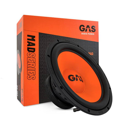 Gas Audio Power Gas Mad Level 2 Subwoofer 12" 4 Ohm voor Auto Geluidssystemen en Hoogwaardige Geluidskwaliteit - VCTparts.nl