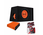 Gas Audio Power Gas Mad Subwoofer Set Mad B2-110 (gepoort) + Mad A1-500.1d + Wk-20 voor Auto Geluidssystemen en Hoogwaardige Geluidskwaliteit - VCTparts.nl