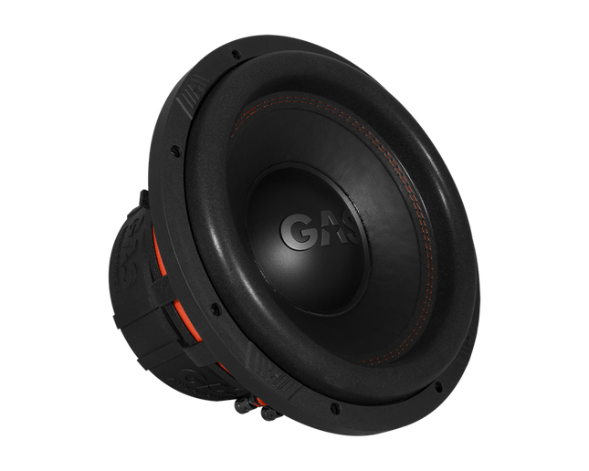 Gas Audio Power Gas Max Level 1 Subwoofer 12" 2x1 Ohm voor Auto Geluidssystemen en Hoogwaardige Geluidskwaliteit - VCTparts.nl