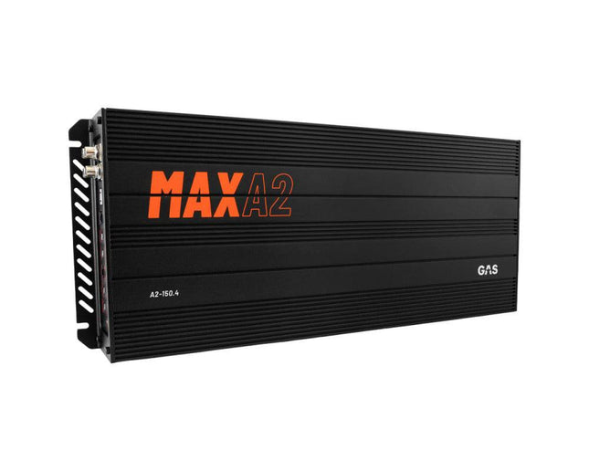 Gas Audio Power Gas Max Level 2 Four Channel Amplifier voor Auto Geluidssystemen en Hoogwaardige Geluidskwaliteit - VCTparts.nl