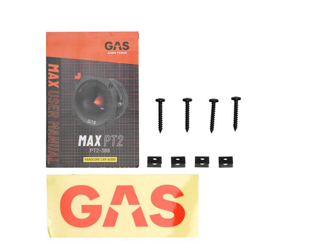 Gas Audio Power Gas Max Level 2 Tweeter 15" voor Auto Geluidssystemen en Hoogwaardige Geluidskwaliteit - VCTparts.nl