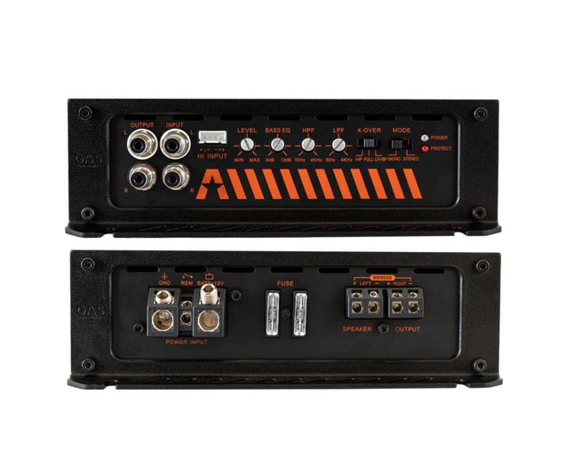 Gas Audio Power Gas Max Level 2 Two Channel Amplifier voor Auto Geluidssystemen en Hoogwaardige Geluidskwaliteit - VCTparts.nl