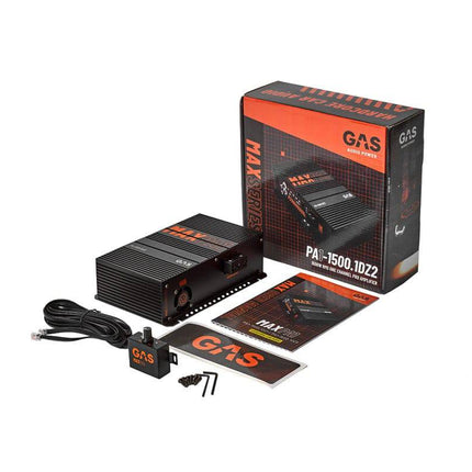 Gas Audio Power Gas Max Level Pa1 Mono Amplifier 2ohm voor Auto Geluidssystemen en Hoogwaardige Geluidskwaliteit - VCTparts.nl