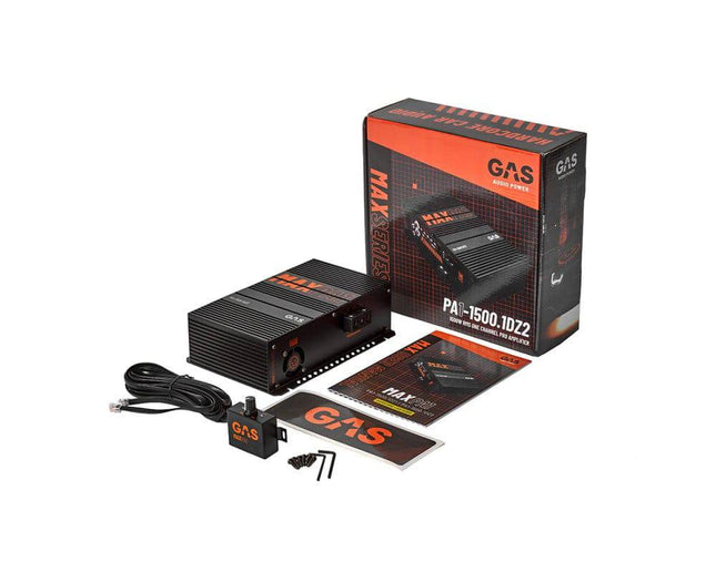 Gas Audio Power Gas Max Level Pa1 Mono Amplifier 2ohm voor Auto Geluidssystemen en Hoogwaardige Geluidskwaliteit - VCTparts.nl