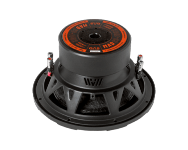 Gas Audio Power Mad Level 3 Subwoofer 10" 2x2 Ohm voor Auto Geluidssystemen en Hoogwaardige Geluidskwaliteit - VCTparts.nl