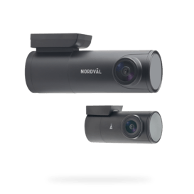 Nordval Nordväl DC102 2CH Dashcam 4K GPS Wi-Fi 128GB Video Recorder Zwart - VCTparts.nl