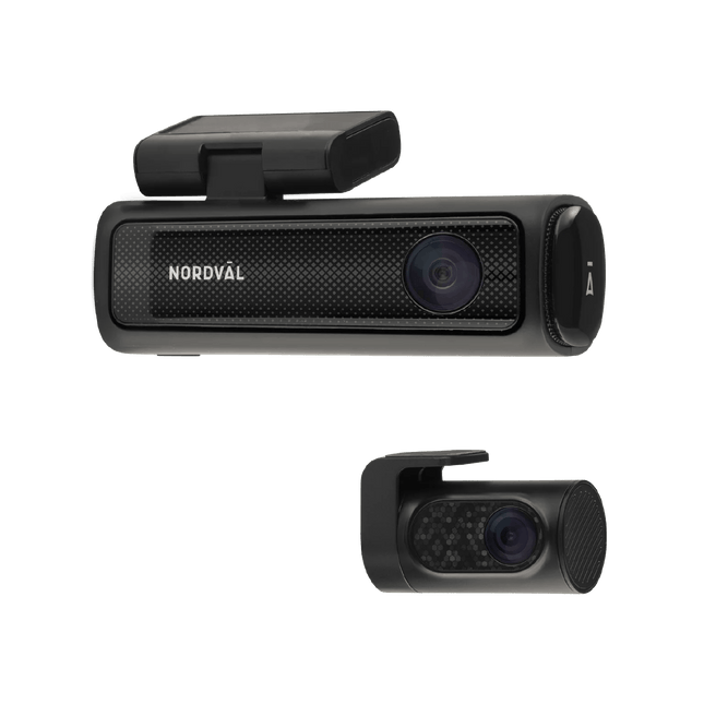 Nordval Nordväl DC202 2CH Dashcam 4K GPS Wi-Fi 256GB Video Recorder Zwart - VCTparts.nl