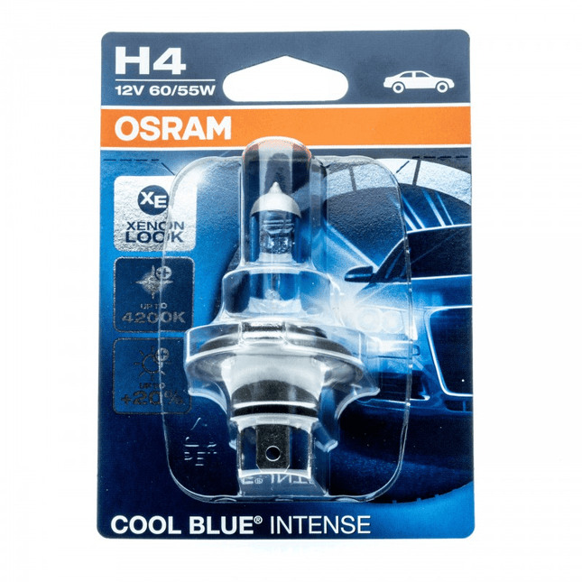 Osram 64193CBI H4 Autolamp Dimlicht 60/55W Cool Blue Intense Koplamp Ijsblauw - VCTparts.nl