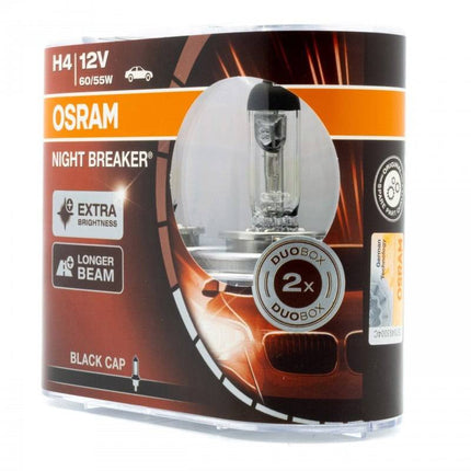 Osram H4 Night Breaker Extra Intense 60/55W 3500K Halogeen (set) - VCTparts.nl