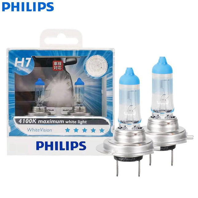 Philips H7 WhiteVision Autolamp 55W Halogeen Dimlicht - Koplampen (set) - VCTparts.nl