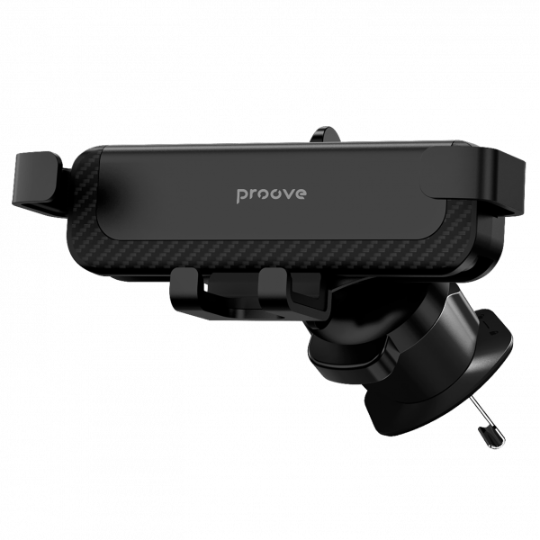 Proove Gravity Pro Auto Telefoonhouder Klem (4.7 - 6.9 inch) Zwart - VCTparts.nl