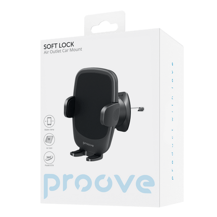 Proove Soft Lock Autotelefoonhouder voor Ventilatierooster – Universele en Verstelbare Smartphone Houder - VCTparts.nl