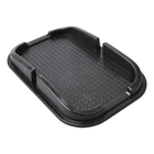 Proplus Multi funktionaler Anti-Schlupfmat-Plaplat-Matten-Dashboard-Telefonhalter Black 10x15cm hoch