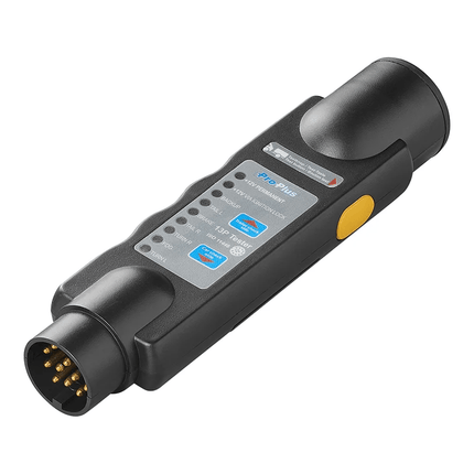 Proplus-Plug-Tester 13-pin 12-V-Anhänger-Anhänger-Beleuchtungstestvorrichtung