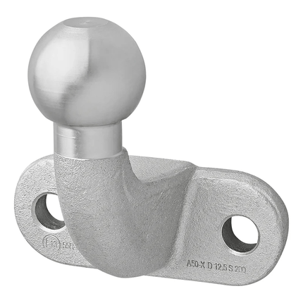 ProPlus Trekhaakkogel Zwart Haaks D172kN S210kg Bumpertrekhaak zilver - VCTparts.nl