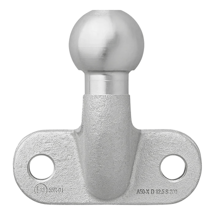 ProPlus Trekhaakkogel Zwart Haaks D172kN S210kg Bumpertrekhaak zilver - VCTparts.nl