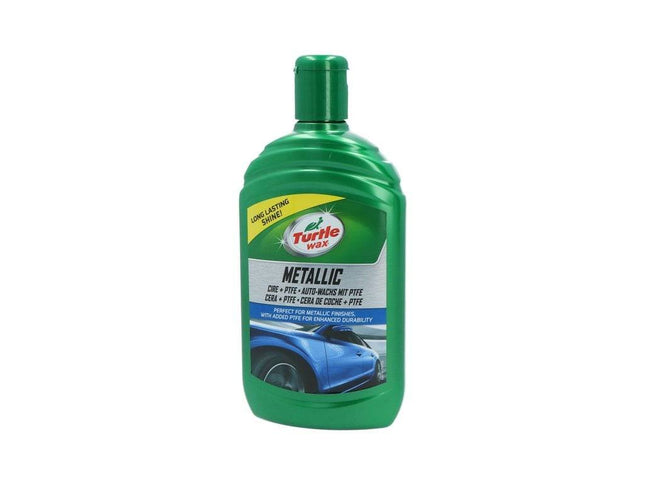 Turtle Wax 52870 Metallic Wax + PTFE 500ml Waterafstotend Synthetisch Polymeer - VCTparts.nl