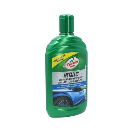 Turtle Wax 52870 Metallic Wax + PTFE 500ml Waterafstotend Synthetisch Polymeer - VCTparts.nl