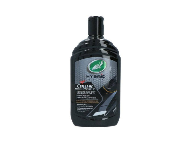 Turtle Wax Hybrid Solutions Ceramic Black Polish 500ml Zwart - VCTparts.nl