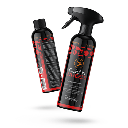 Clean Wheels Premium Velgenreiniger 500ML Krachtig Tegen Vuil voor een Glanzend Resultaat - VCTparts.nl