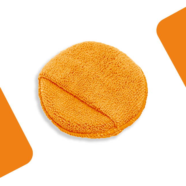 Zachte Microvezel Applicator voor een Gelijkmatige Aanbrenging - Oranje - VCTparts.nl