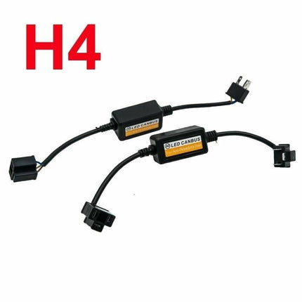 2x Auto Dimlicht / Grootlicht Weerstand Canbus Decoder H4 (Foutmelding verwijderaar) (set) - VCTparts.nl