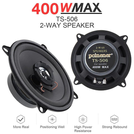 5 Inch Auto HiFi Speaker 400W 2-way Universele Audio Box - VCTparts.nl