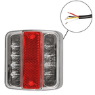 Aanhanger Achterlicht 4 functies 98x105mm 14 LED - VCTparts.nl