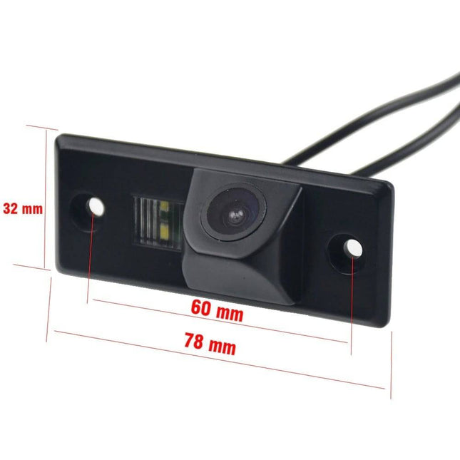 Achteruitkijk Camera voor Kenteken / Nummerplaat - Compact - VCTparts.nl