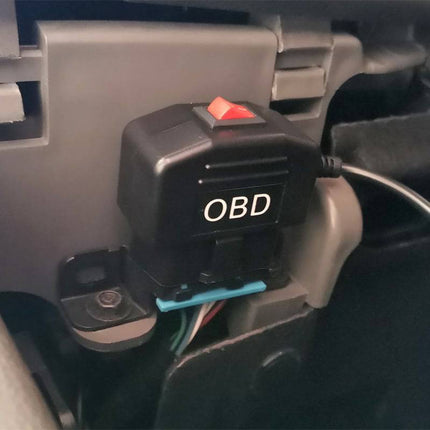 Auto Dashcam Continuous Netzteil Hardwire OBD -Kabel Stromversorgung Mikro USB [3,5 m 12 V/24 V]