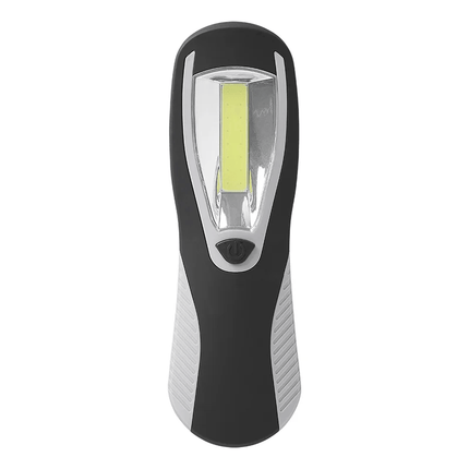 Compacte Looplamp Inspectielamp 300lm op AA Batterijen met Magneet en Haak 3W COB LED Noodlamp - VCTparts.nl