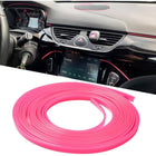 Flexibele Deur Kloof Strip Decoratieve Interieur Styling Roze (5 meter) - VCTparts.nl