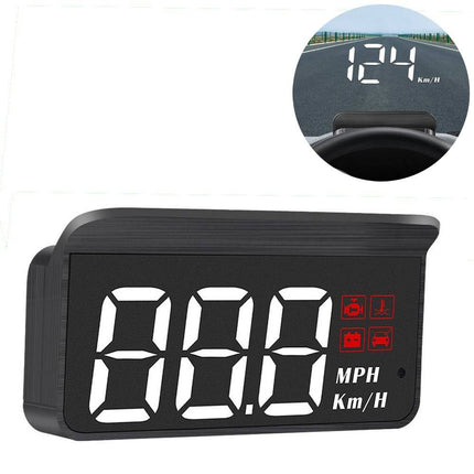 Head-up Display HUD Km/h meter Dashboard Scherm M3 OBD2 [Headsup - Head up - Boordcomputer] - VCTparts.nl