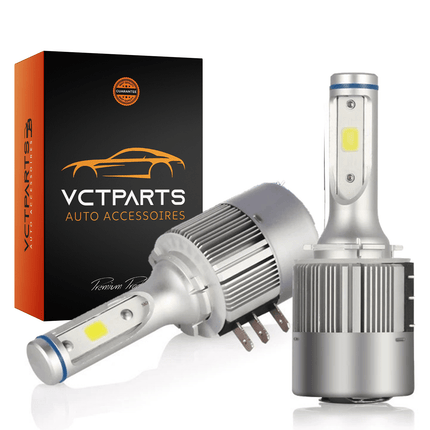 led H15 Witte Koplampen Dimlicht 8000K - VCTparts.nl