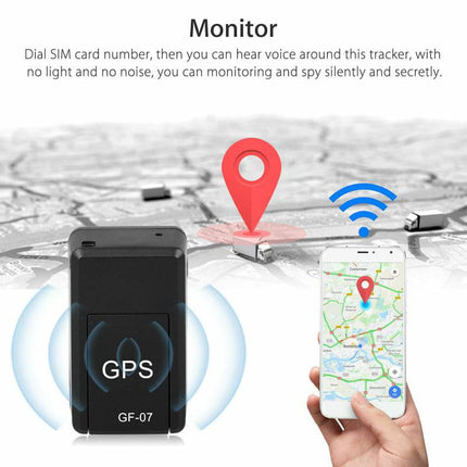 Live SIM GPS-tracer met Anti-Diefstal Functie en Telefoonmeldingen - Magnetische Bevestiging voor Voertuigen - VCTparts.nl