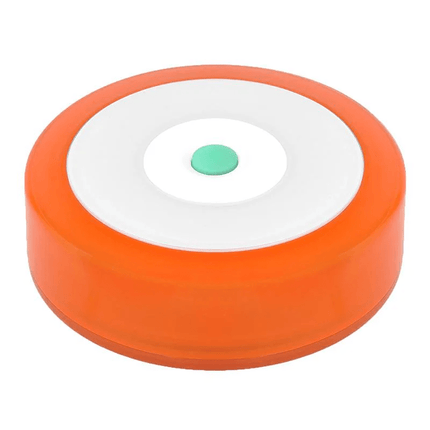 Magnetische Waarschuwings-disk schijf 16+8 LED Oranje - VCTparts.nl